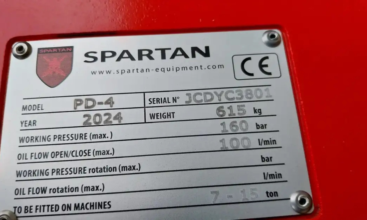 Spartan PD-4 pile driver / hammer / Unused